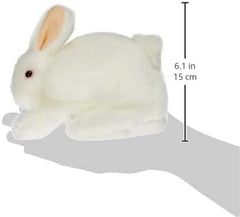 Folkmanis White Bunny Rabbit Hand Puppet