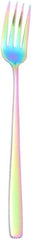 Colorful Stainless Steel Dinner Forks Premium Tableware for Home Kitchen Elegant Design for Serving Fruits Cakes and More Dishwasher Safe Prong Cutlery for Dining and Entertaining