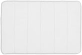 17 * 24inch Memory Foam Soft Bath Mats Absorbent Bathroom Rugs PVC Back Runner Pad for Kitchen Bathroom Floors Comfortable Soft Maximum Absorbent Thick Easier to Dry Carpet for Tub