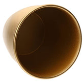 Metal Planter Decorative Flower Pot for Large Modern Decor for Garden Home Office