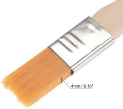 10Pcs Paint Brush 5 Inch Trim Painting Tool Soft Bristle with Wood Handle Small Paint Brushes for Walls,Touch Up,Fences, Edge Painting Tool,Paint Application Tools,Household Bristle Paint Brushes