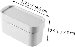 2Pcs Wall Mounted Garbage Bag Holder Easy Install Storage Box for Organizing Bags Multi Functional Bathroom and Home Tool Material Space Saving Design