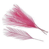 CANIGHT 50Pcs Artificial Plants Flexible Lifelike Outdoor Decor for Garden Home Wedding Bouquet Material Random Color Random Color