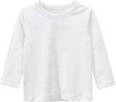 sfdgfhyf Toddler Kids Girls Boys Long Sleeve Basic T Shirt Casual Tees Shirt Tops Solid Color Toddler Warm Sweater