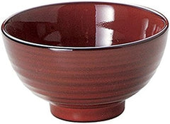 Airourushi 17344028 4.5 inches (11.5 cm) Rice Bowl, D-11.6 H-6.5 cm