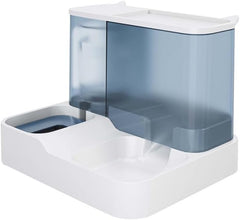 FAMILY'S BACKYARD Cat Bowls for Indoor,Automatic Cat Feeder,Dog Food Dispenser,Fully Enclosed Water Storage and Grain Storage Dual Function Pet Food Bowl,Size 30 * 25 * 22CM