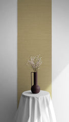 CONCORD WALLCOVERINGS ™ Display Sample - Grasscloth Texture Wallpaper Roll – Decorative Cream Vinyl, Natural Weave Design, Durable and Washable, 7" x 10"