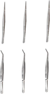 LIFKOME 6Pcs Garden Tweezers Ergonomic Hand Tools for Succulents Indoor and Outdoor Gardening Durable Lightweight Gardening Accessories