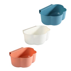 PRETYZOOM 3pcs Hanging Kitchen Trash Can Set Under Sink Waste Bin Creative Pattern Design Space-Saving Garbage Container for Home Use