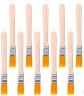 10Pcs Paint Brush 5 Inch Trim Painting Tool Soft Bristle with Wood Handle Small Paint Brushes for Walls,Touch Up,Fences, Edge Painting Tool,Paint Application Tools,Household Bristle Paint Brushes