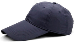 4.3" Long Bill Baseball Cap,Oversize Unstructured Quick-Drying Dad Running Hat