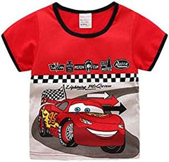 Little Boys Summer Pajamas Short Kids Pjs Sets 100% Cotton Toddler Sleepwear (S33, 2_years)