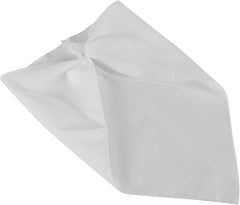 6 Pcs Sublimation Blank Pet Bandana Heat Transfer Washable DIY Triangle Dog Scarf Bibs Kerchief for Puppy Cats, White