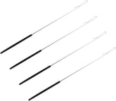 4pcs Versatile Puppet Performance Sticks Hand Puppet Joystick Metal Rods Accessories for Show and Arm Control