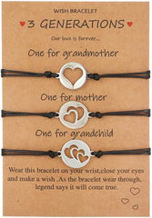 Matching Bracelets for Partners in Long Distance Relationships Valentine's Day Presents for Loved Ones Romantic Heart Symbol Jewelry