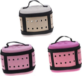 Pet Backpack Carrier Dog Travel Bag Handbag Small Compact Breathable Mesh for Pet Outdoor Activities