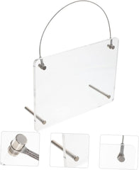 Acrylic Frameless Photo Frame for Desktop and Wall Display Minimalist Picture Holder for Decoration