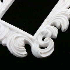 Retro Mini Picture Photo Frame Room Wall Decor Wedding Birthday Party Gift Favor - White, as described