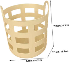 Cabilock Multi-function Storage Basket Handle Laundry Hamper for Dorm Apartment