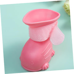 Kisangel 4pcs Dog Rain Boots Slip Resistant Pet Shoes for Rainy Days Comfortable Practical Dog Booties Pet Supplies for