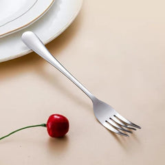 12 Piece Dinner Forks Set, Stainless Steel Forks for Home, Kitchen or Restaurant, Classic Elegant Design, Dishwasher Safe