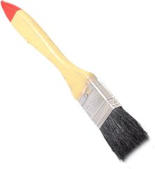 Furniture Wall Special tool Painted Black Synthetic Bristle 1" Wide Paint Brush Tool Model:66as533qo262