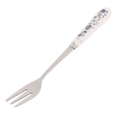 Flower Butterfly Pattern Ceramic Handle Dinner Serving Fork (id: 588 0a0 49d 397 2b2