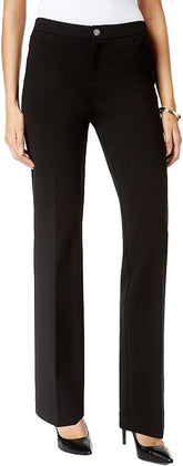 Anne Klein Womens Office Work Straight Leg Pants