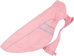 Dog Raincoat, Dog Rain Jacket Rain Apparel Small Raincoat Windproof Strong Reflective Strip Vest for Large Medium Small Puppies (S)