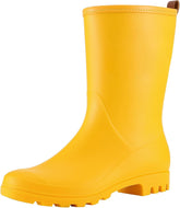 Asgard Women's Mid Calf Rain Boots Waterproof Garden Shoes Slip on Rubber Boots