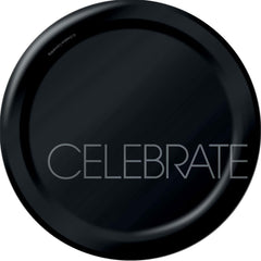 8-Count Round Paper Dinner Plates, Classic Celebrations