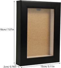 Desktop Picture Frame Wooden Photo Frame for Tabletop Display Elegant Design for Family Photos Memorials and Vintage Decor