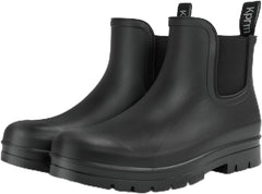 Short Rain Boots for Women Waterproof Ankle Womens Rubber Garden Rainboots for Mud Barn Gardening Yard Farm Work