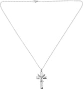 YARNOW Stainless Steel Cremation Jewelry Pet Urn Ashes Holder Necklace with Cross Pendant Keepsake Memorial Necklace for Dogs and Cats