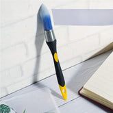 Easy-to-Clean Paint Edge Brush,0.75 lnch Precision Trimming Tool with Durable Plastic Handle and Synthetic Bristles for Smooth Edges and Cleaning