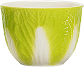 Ceramic Tea Cup Cabbage Pattern Retro Chinese Style Porcelain Teacup for Use Ergonomic Design for Comfortable Tea Drinking