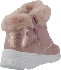 Skechers Girl's Uno Lite-Comfurt Collar Sneaker