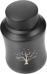 KESYOO Stainless Steel PET Urn for Ashes Sealed Dog Cat Memorial Cinerary Casket Small PET Cremation Container for Dog and Cat Remains