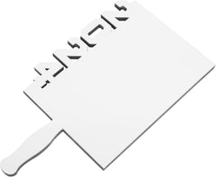 Ciieeo 5pcs Graduation Decoration Fan Picture Frame Graduation Picture Centerpieces Sublimation Photo Blanks Grad Decoration 2024 Graduation Frame Photo Frame Handheld White