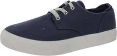 Sun + Stone Mens Kiva Canvas Casual and Fashion Sneakers Navy 11 Medium (D)