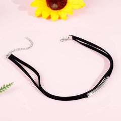 Boho Western Suede Choker Necklace for Women Long Wrap Jewelry for Country Concerts Nashville Outfits