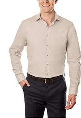 Kenneth Cole Unlisted Men's Slim Fit Solid Dress Shirt - Amazon Exclusive