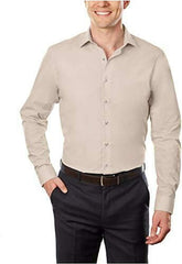 Kenneth Cole Unlisted Men's Slim Fit Solid Dress Shirt - Amazon Exclusive