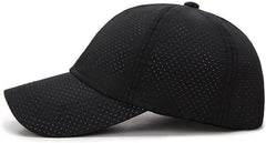YuMENo Summer Mesh Baseball Cap Breathable Quick Dry Sports Running Trucker Hat for Men Women