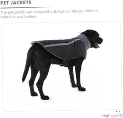 Reflective Puppy Apparel Dog Raincoat for Winter Outdoor Activities Breathable One Piece Suit for Dogs for Winter Parties