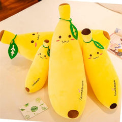 48cm/18.8 Banana Plush Stuffed Animal Toys, Cute Soft Comfortable Hugging Pillow Birthday Gifts for Kids