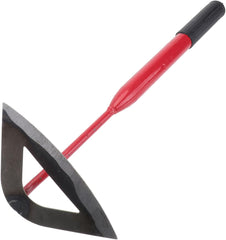 Happyyami Garden Hand Hoe Weeding Hoe Long Handle Sickle Garden Tool Manual Weeding Tools for Gardening