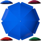 Patio Umbrella Replacement Canopy, 8 Ribs 10 Ribs Umbrella Replacement Canopy Cover, 7.2ft 7.9ft 8.5ft 9.2ft 9.8ft 10.5ft 11.2ft 11.8ft Parasol Replacement Fabric Cover