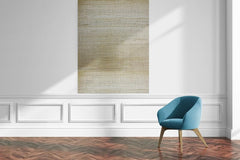 CONCORD WALLCOVERINGS ™ Display Sample, Grasscloth Texture Wallpaper – Cream Roll, Durable Vinyl Wall Covering, Natural Look, 7" x10", Elegant and Versatile Design