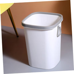 Nordic Style Small Trash Can with Lid Bathroom and Kitchen Waste Basket Compact Design for Bedroom and Office Use Practical and Stylish Waste Container